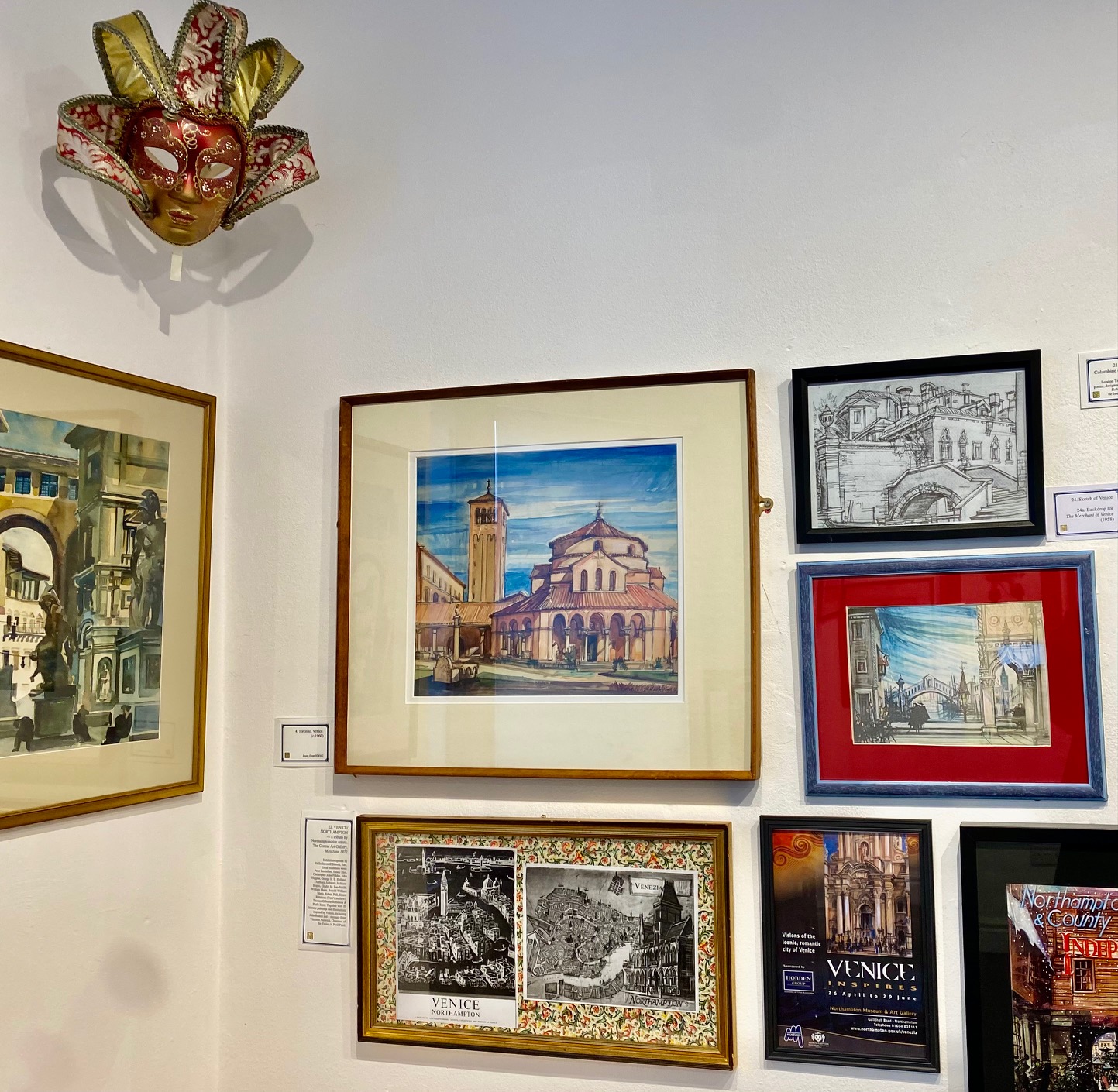 Lots to see and celebrate showing the life and work of one time neighbour of 78 Derngate, Tom Osborne Robinson