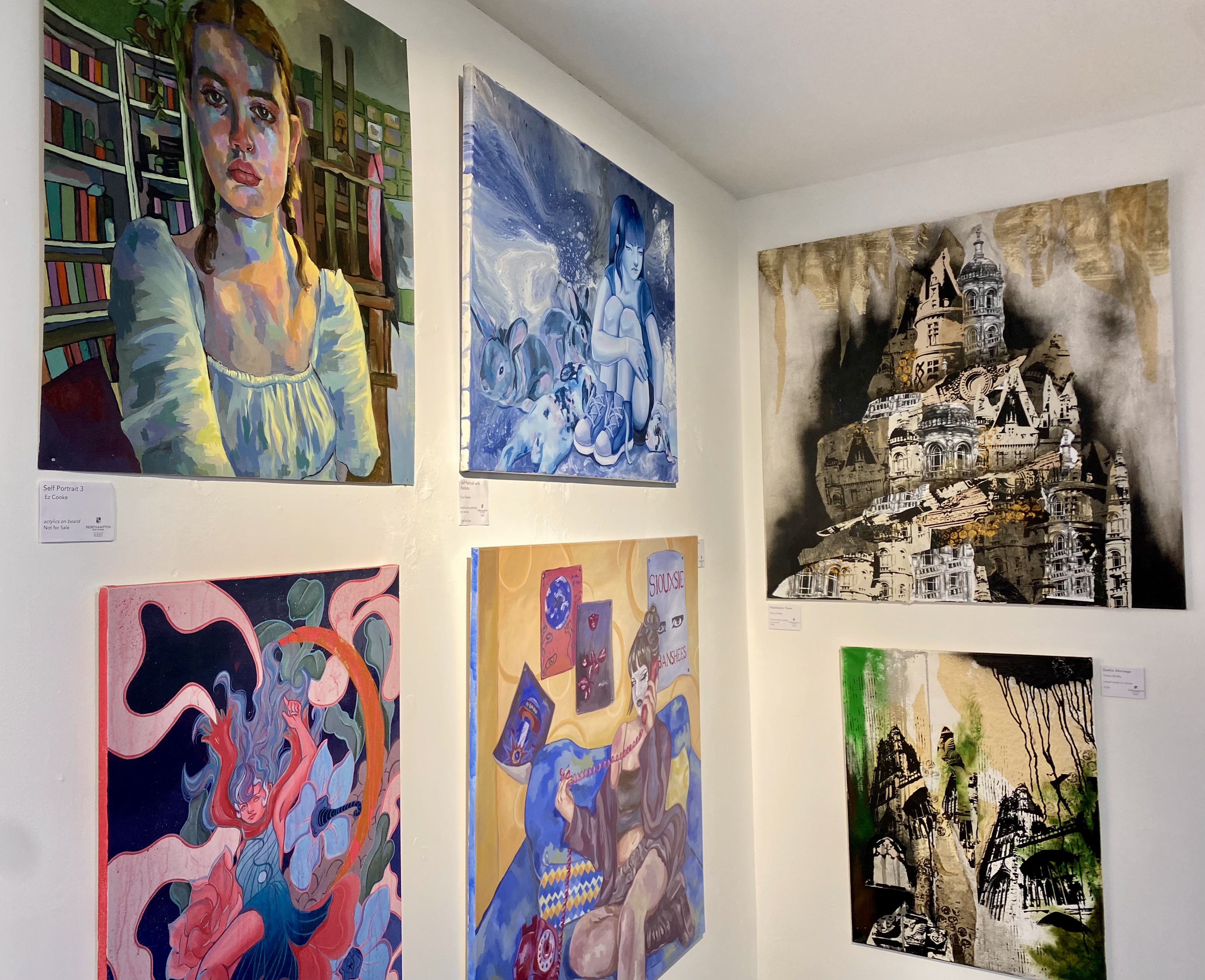 Such talent on display from sixth form students representing the art & textiles department 2025!