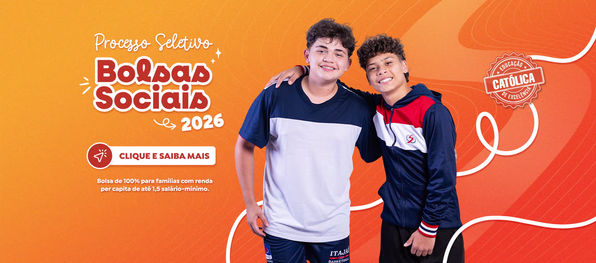 Campanha de Bolsas Sociais 2026