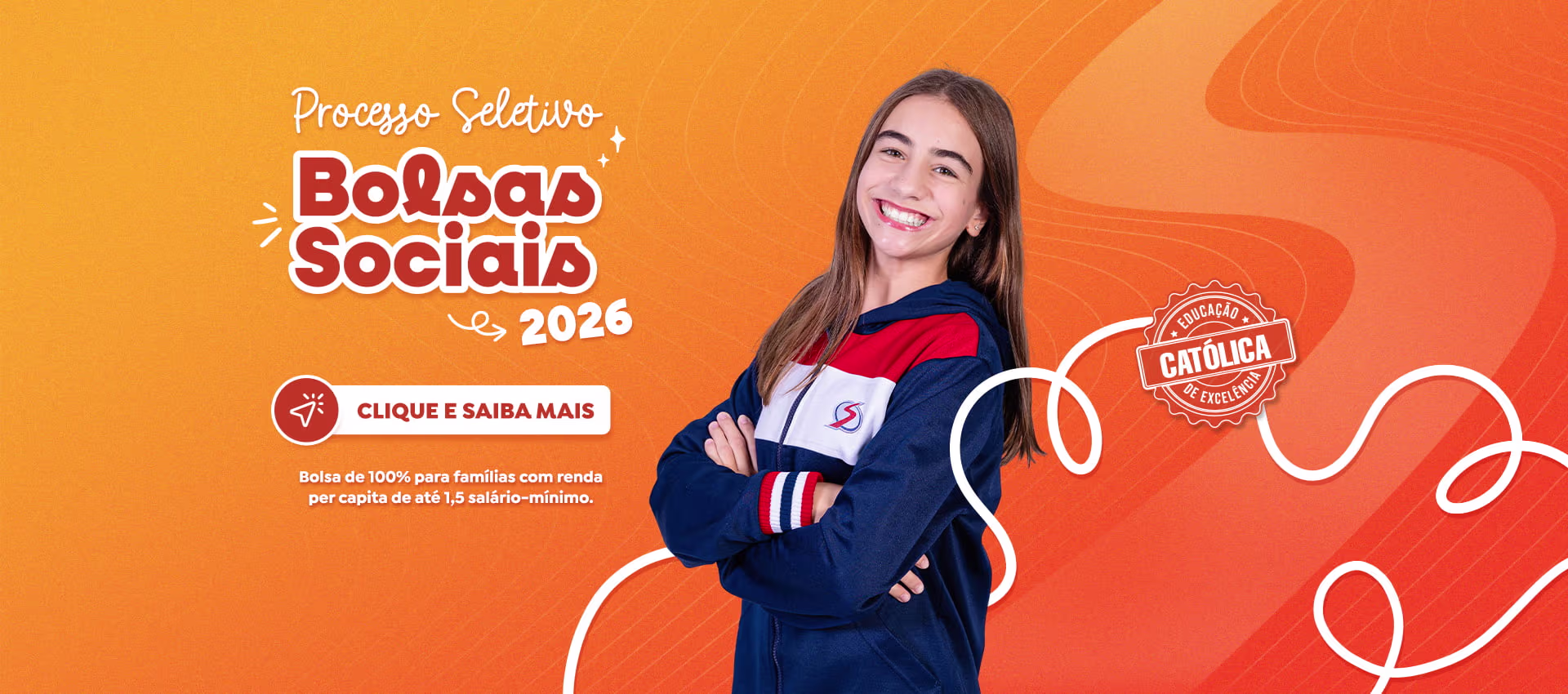 Processo Seletivo de Bolsas Sociais 2026