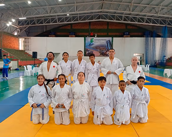 Estudantes salesianos disputam campeonato de judô em Ouro Preto e ganham medalhas