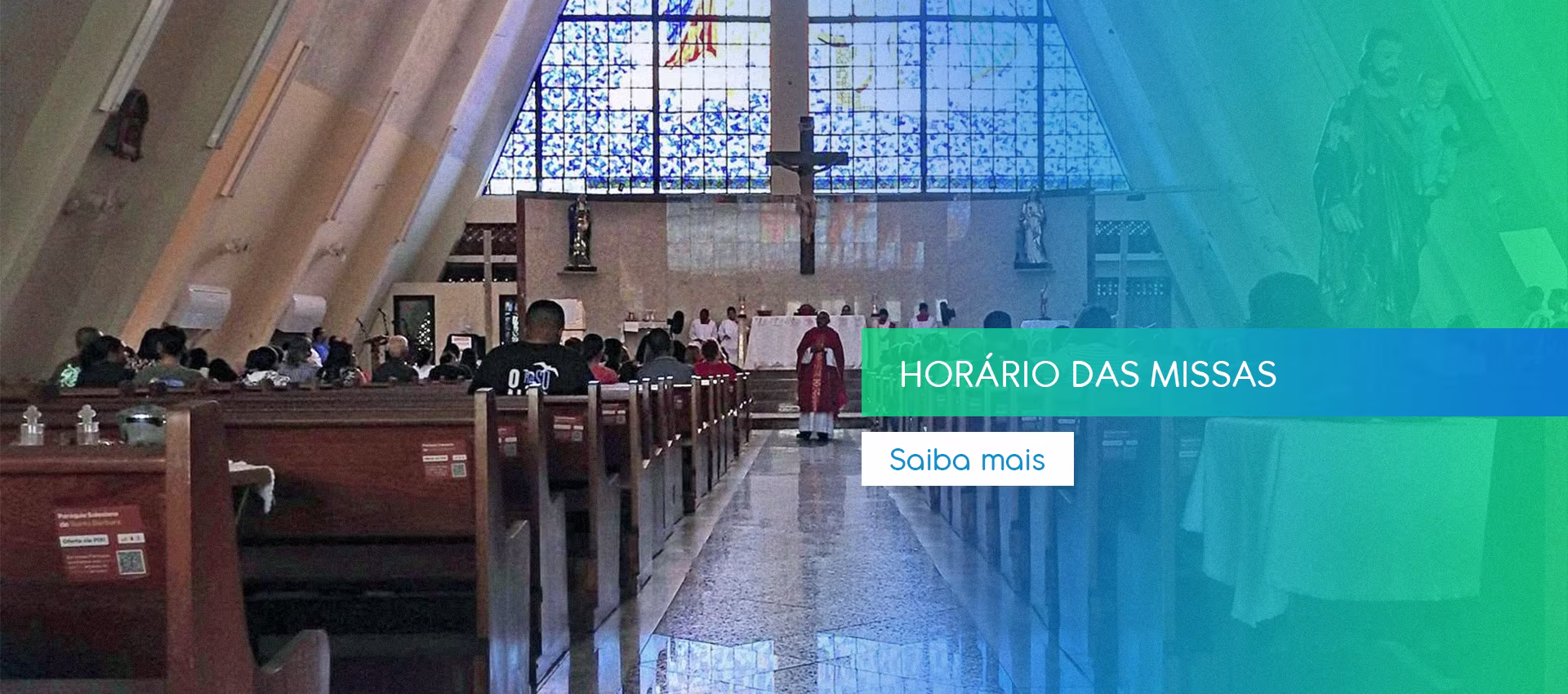 Horário das Missas