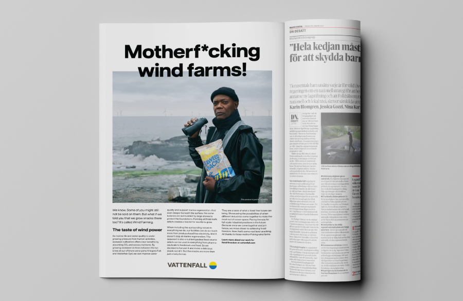 Vattenfallin ja Samuel L. Jacksonin kampanjalle huomautus Mainonnan eettiseltä neuvostolta – ”Olemme ylpeitä kampanjasta”