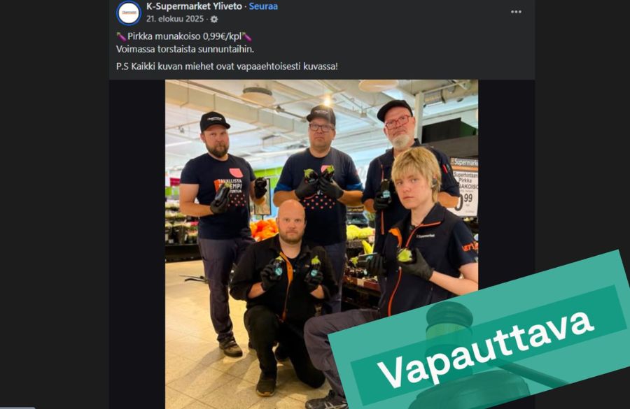 Munakoisot eivät ole yhtä vihjailevia kuin melonit – Mainonnan eettinen neuvosto antoi vapauttavan lausunnon samalle kaupalle, jolle viime vuonna lankesi huomautus