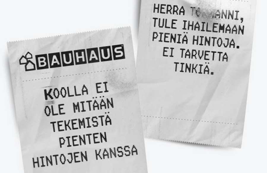 Bauhausin ystävänpäiväkampanjassa kannustetaan "käymään vieraissa"