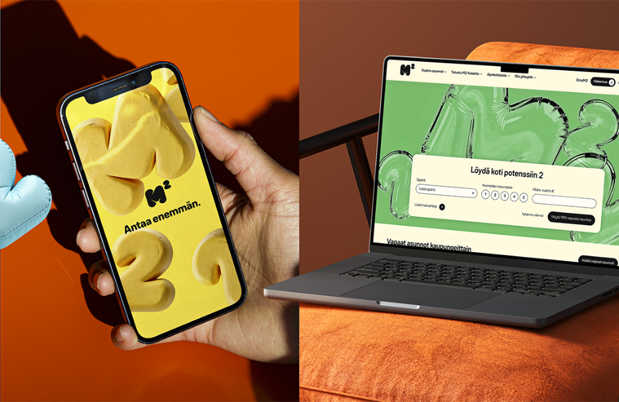 11 700 vuokra-asunnon M2-kodit uudistaa brändi-ilmettään