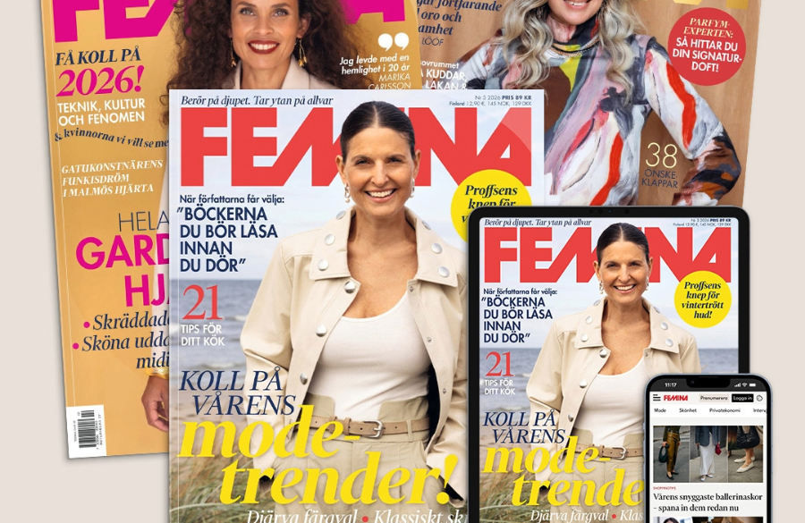 Naistenlehti Feminan julkaisu alkaa Suomessa