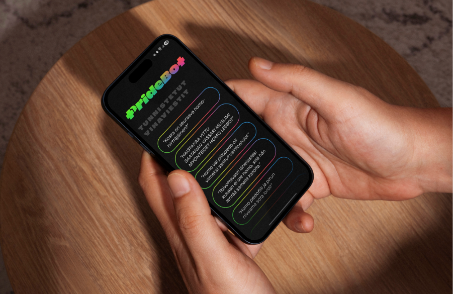 Helsinki Priden tekoälyavusteinen Pridebot havaitsi, että X:ssä julkaistaan rajua vihapuhetta vuorokauden ympäri