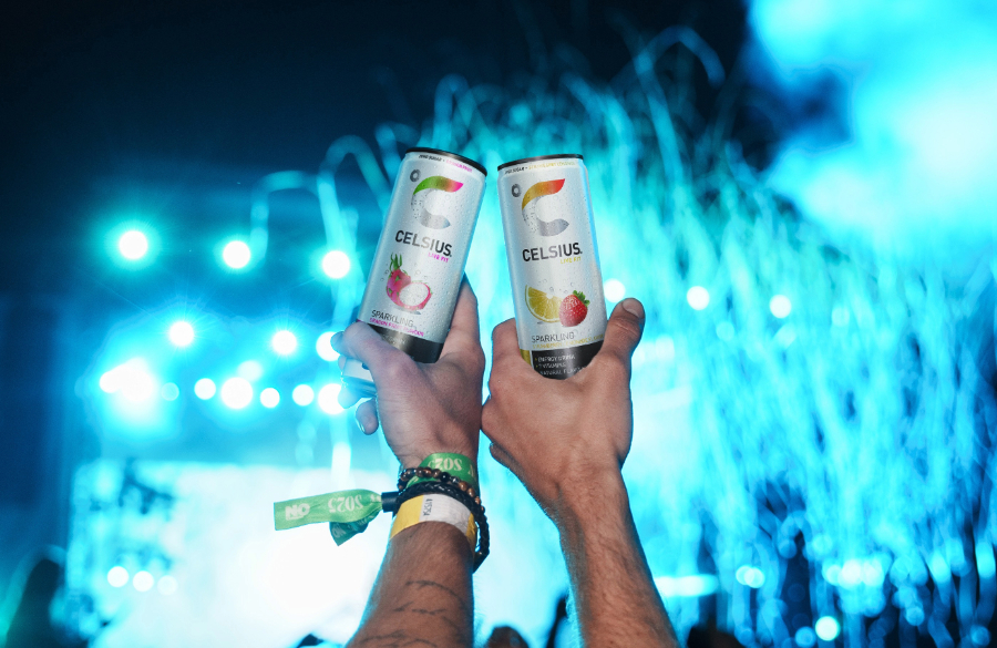 Energiajuomabrändi Celciuksesta Blockfestin pääyhteistyökumppani