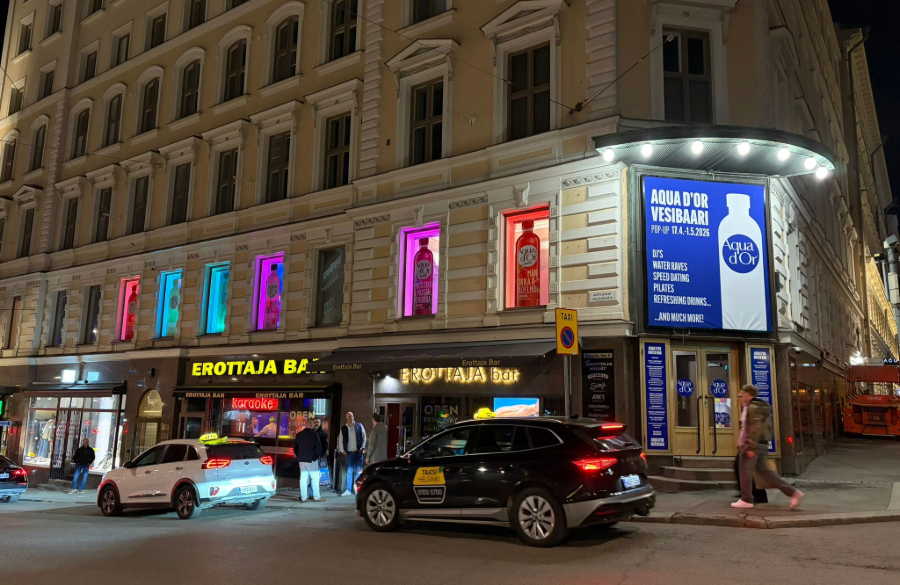 Ovatko suomalaiset valmiita tähän? Danone avaa vapun alla Helsingin keskustaan baarin, josta saa ainoastaan vettä