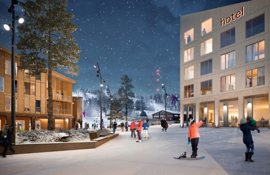 Vuokatti tavoittelee yöpymismäärien tuplaamista vuoteen 2040 mennessä