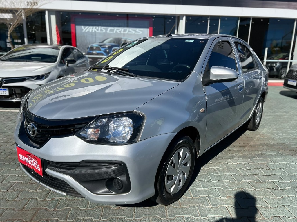 TOYOTA ETIOS 1.5 X SEDAN 16V FLEX 4P AUTOMATICO - BDU8G04 BDU8G04