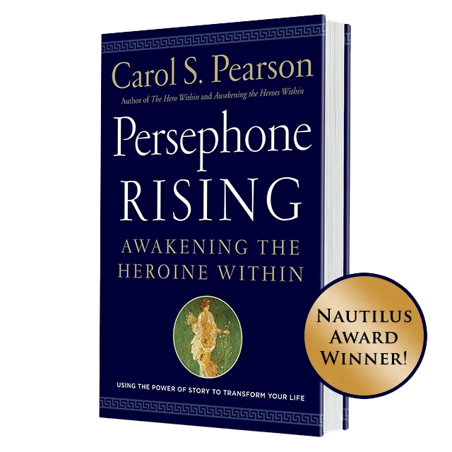 Persephone Rising book cover - transparent background