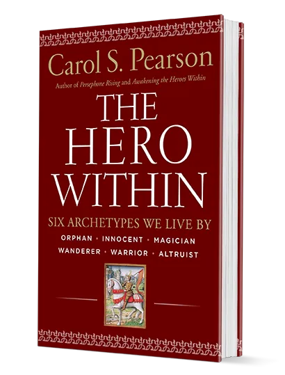 The Hero Within book cover - Carol S. Pearson 3D