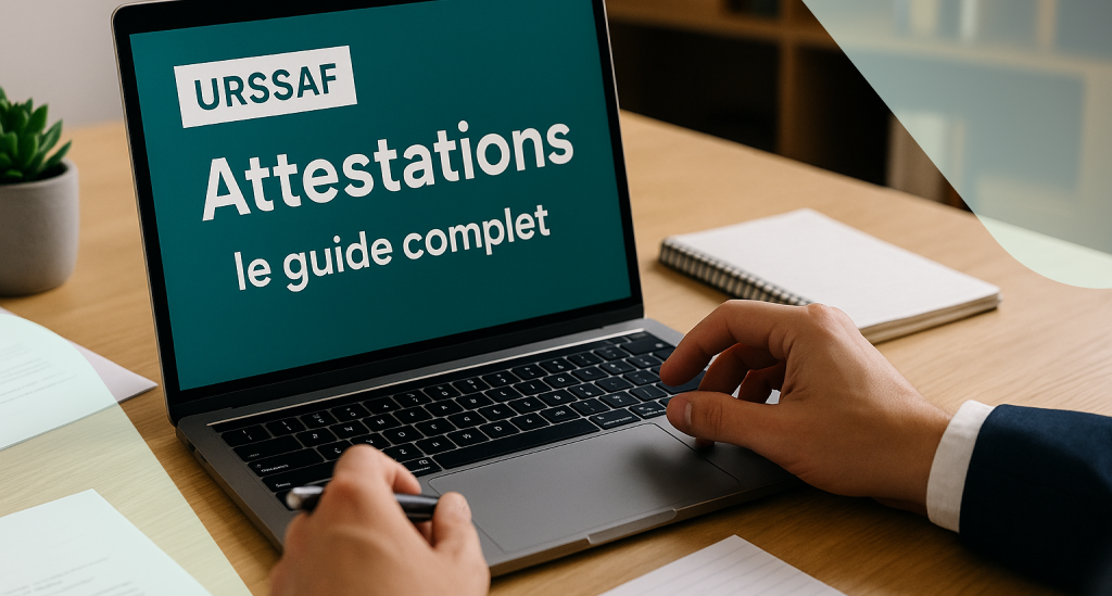 Attestations URSSAF : le guide complet pour les pro sur un ordinateur
