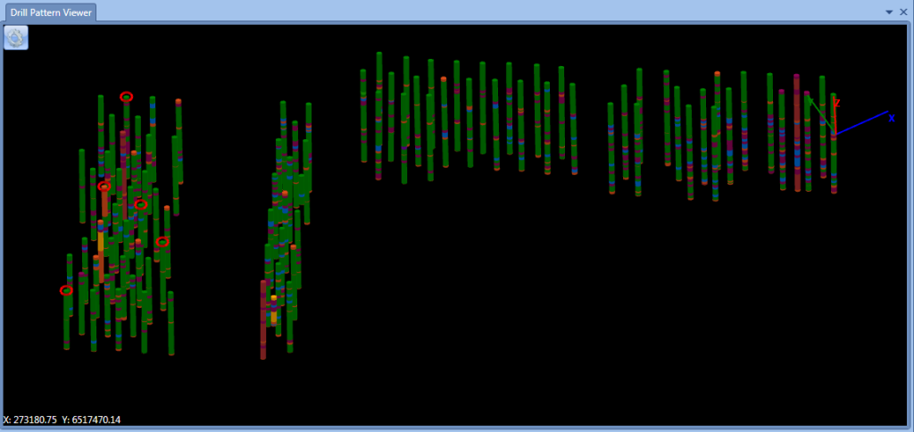 Screenshot of Wenco Drill Navigation Office View