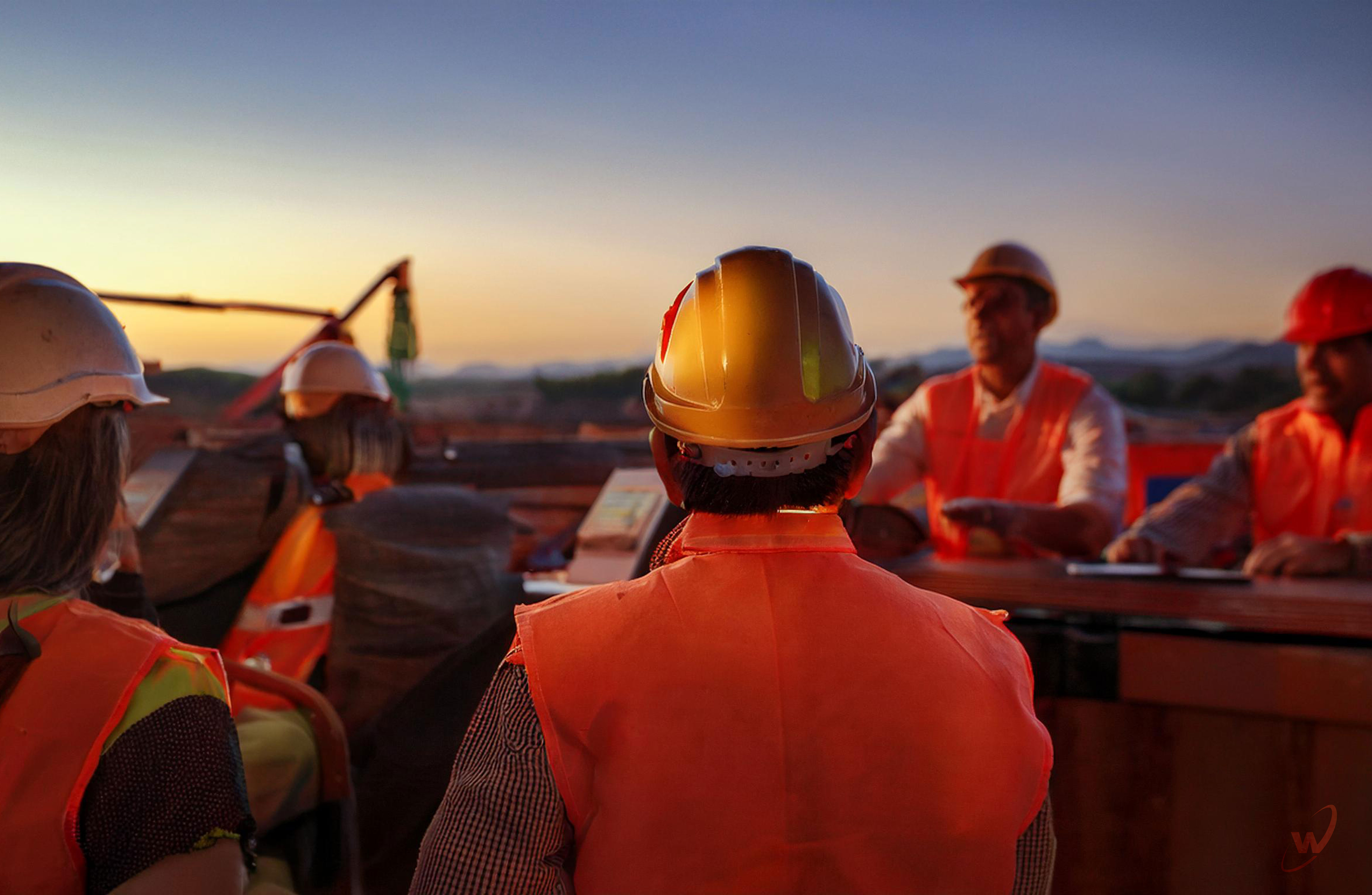 mining operators safety training with supervisor