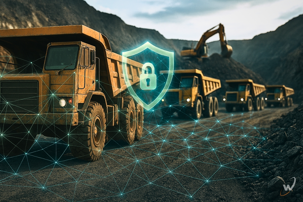 Cybersecurity in Mining: Layered Defense for Connected Fleets