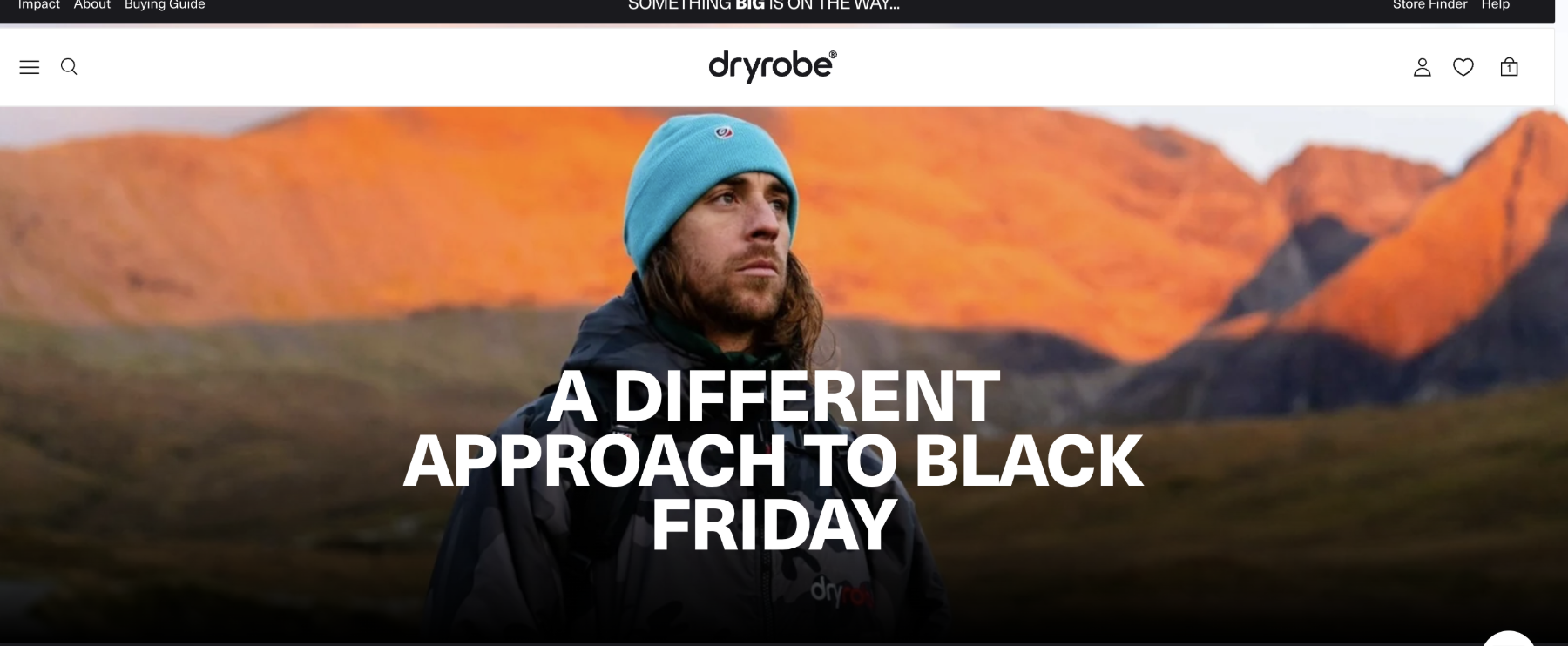 dryrobe #optoutside Black Friday