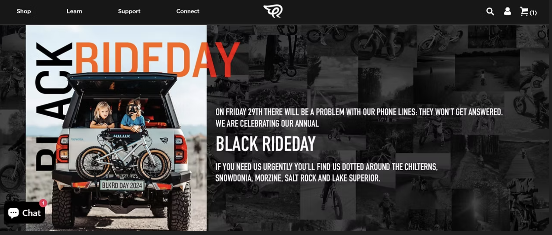 Early Rider Black Rideday I Black Friday