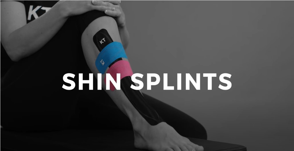Shin splints taping guide