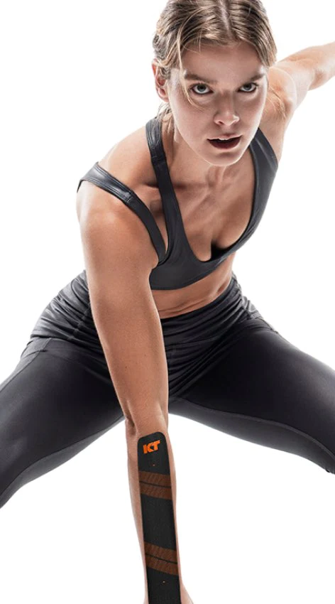 KT Tape Pro on a forearm