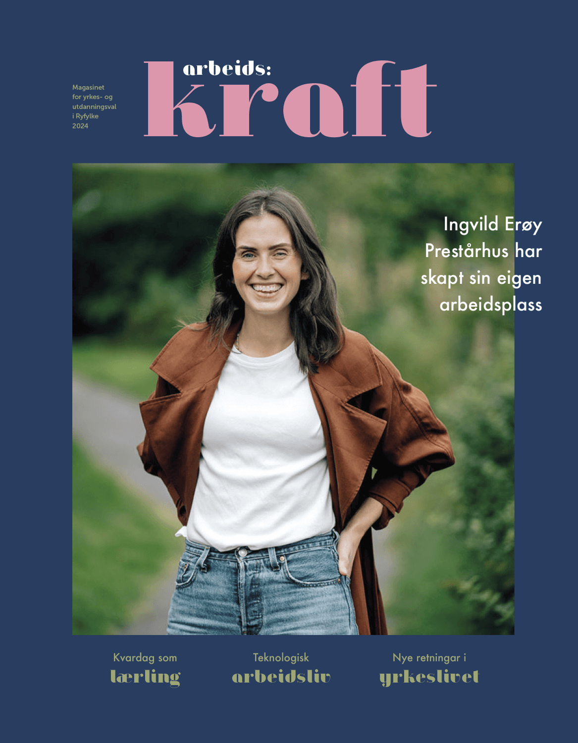 Omslag på magasinet Arbeids:kraft