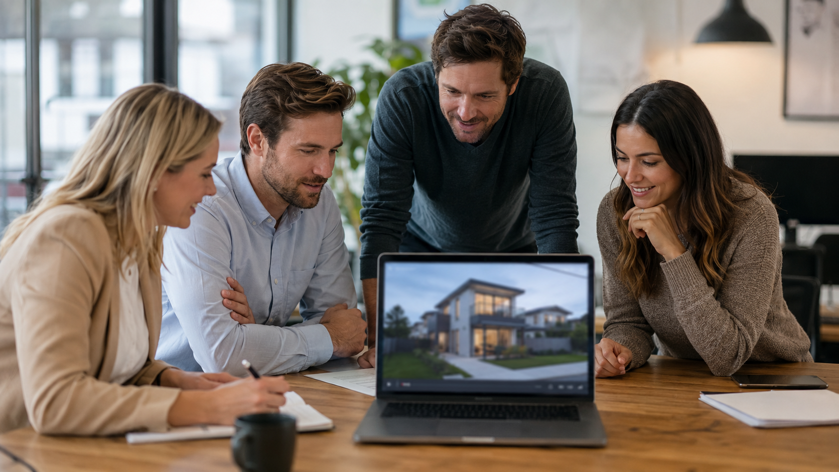 Brokerage team testing real estate video software before a full rollout