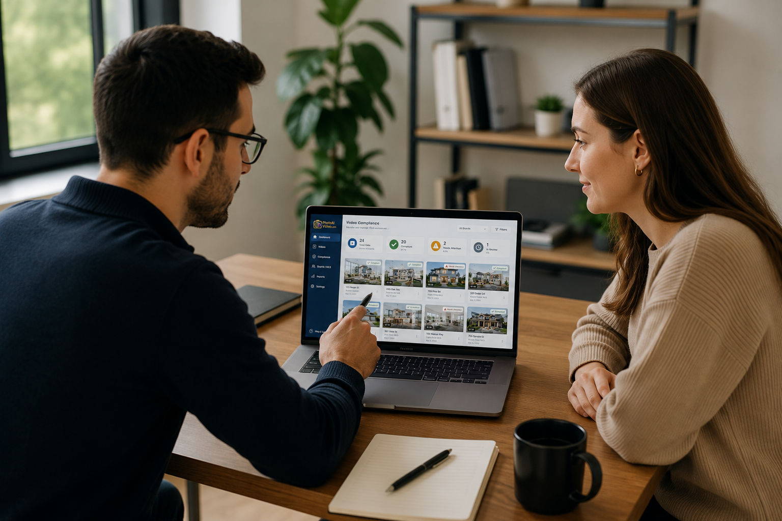 Agent proactively reporting a compliance gap to a broker before being asked about it
