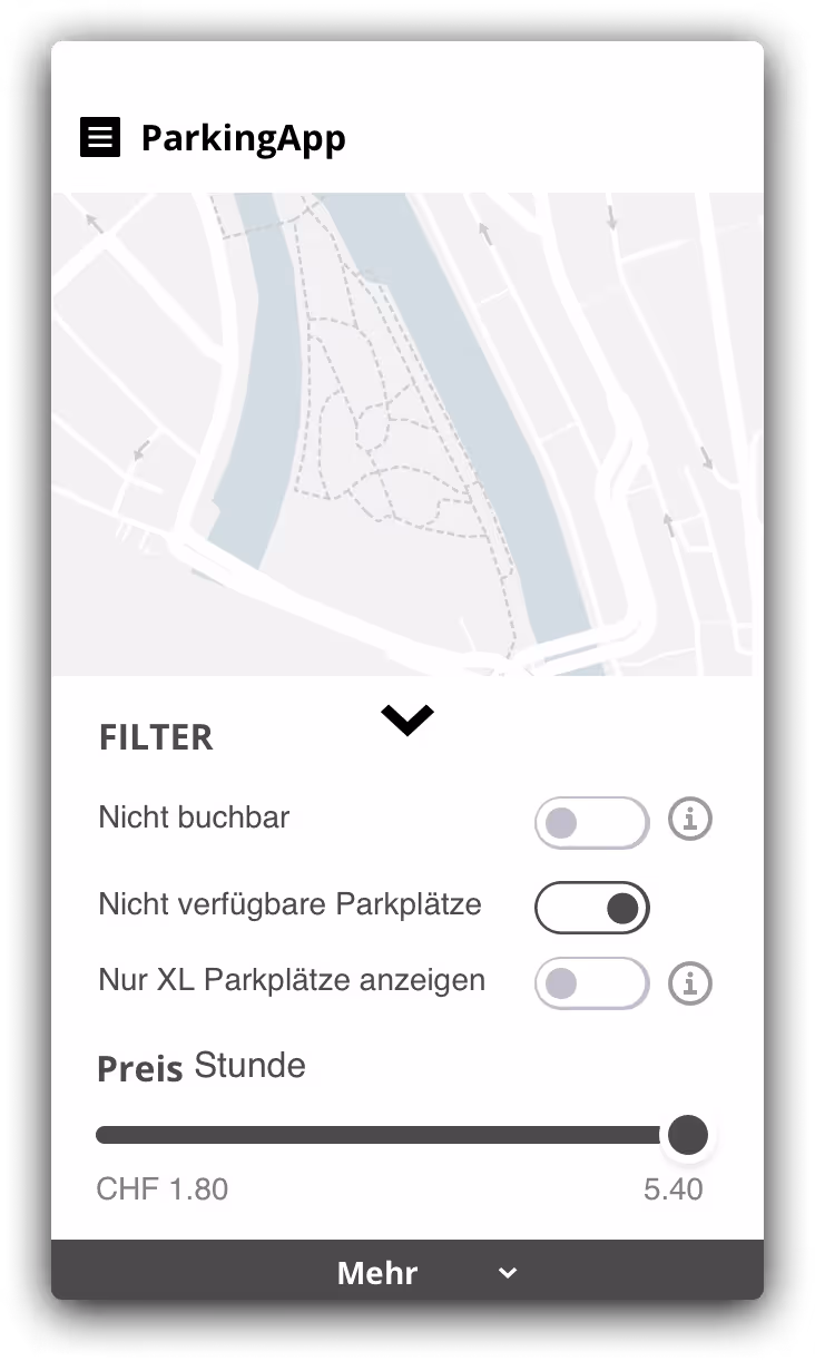 Low fidelity UI Design