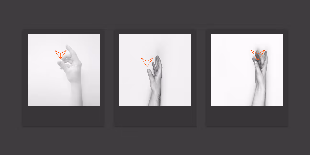 Hands with floating Young Digitals Consulting GmbH Logo icon