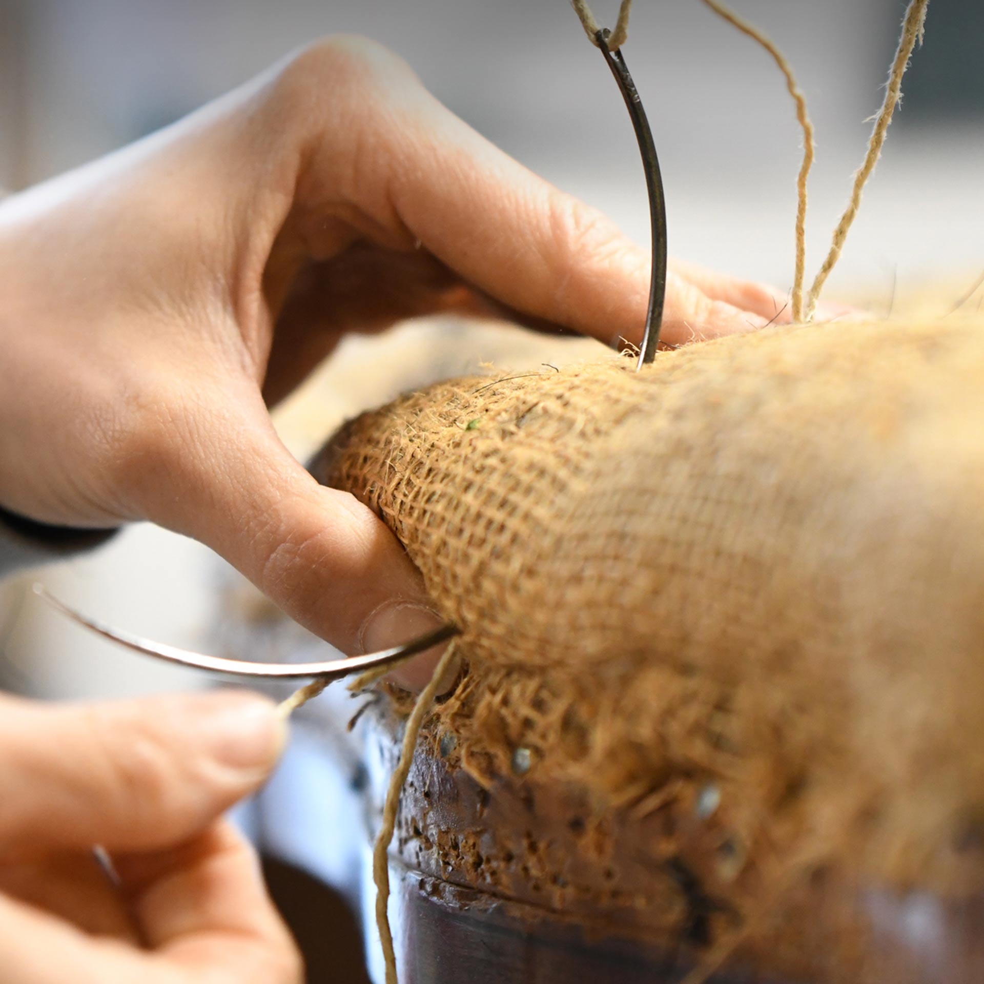 Polsterei Manufaktur Yvonne Klein traditionelles Handwerk mit natürlichen Materialien  
