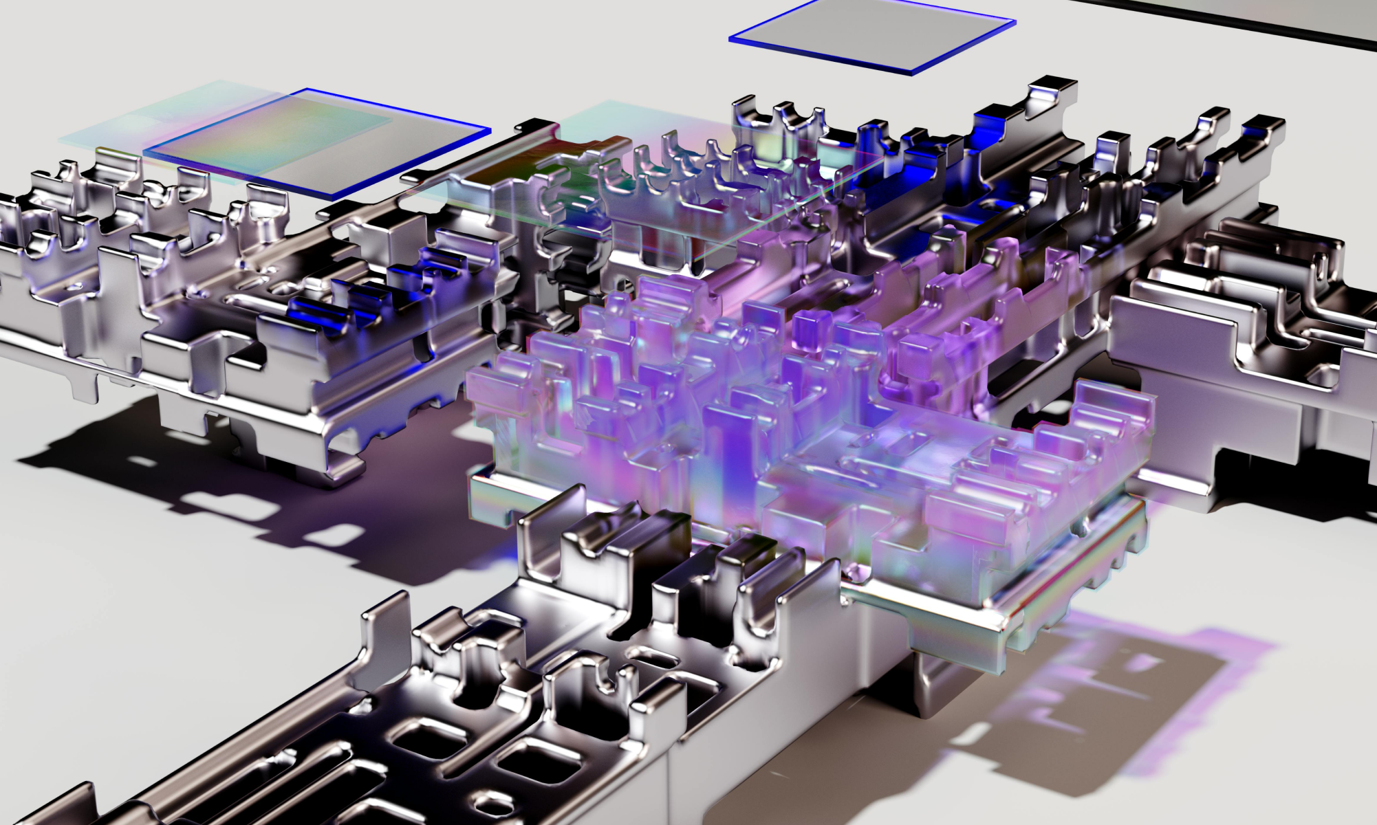 Abstract illustration of AI assistants transforming human–tech interaction
