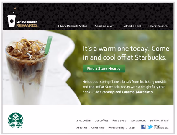 weather triggered email marketing