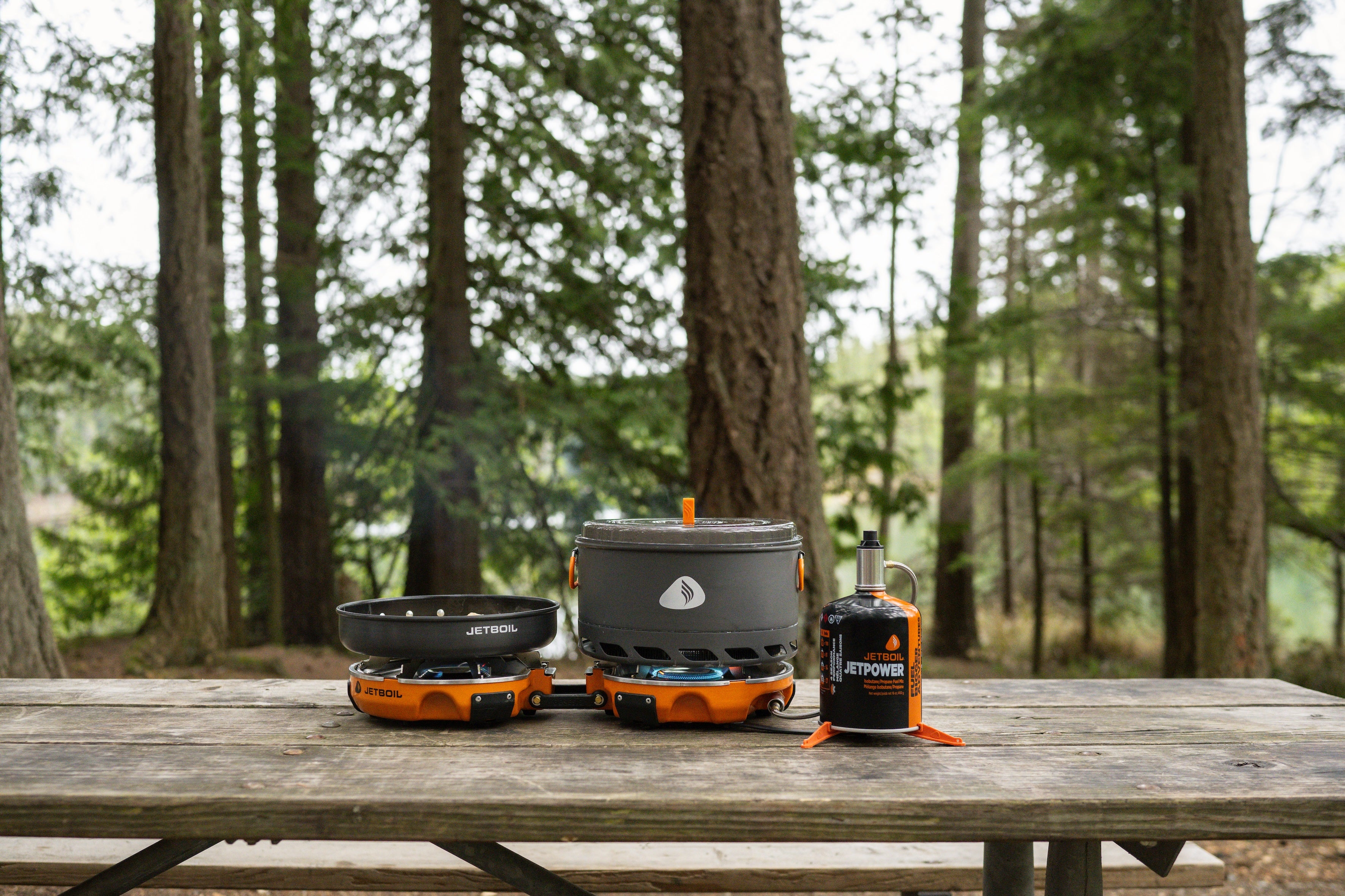 Camping Essentials Portable Butane Stove, Dual Fuel Camping Stove