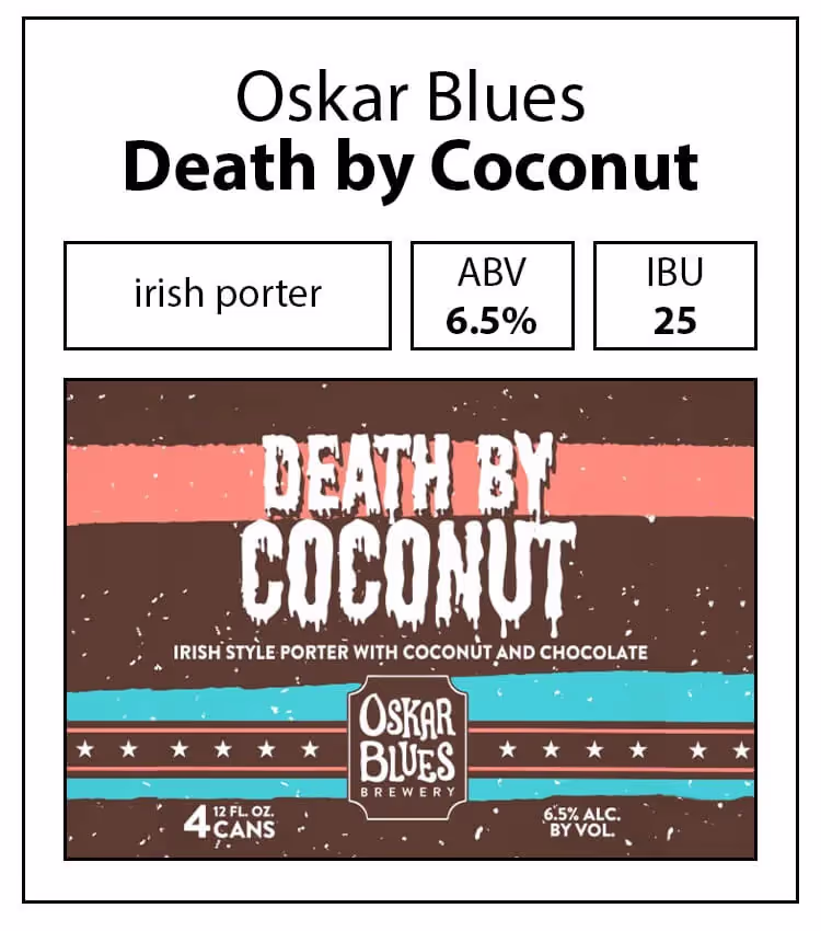 Oskar Blues-Death by Coconut