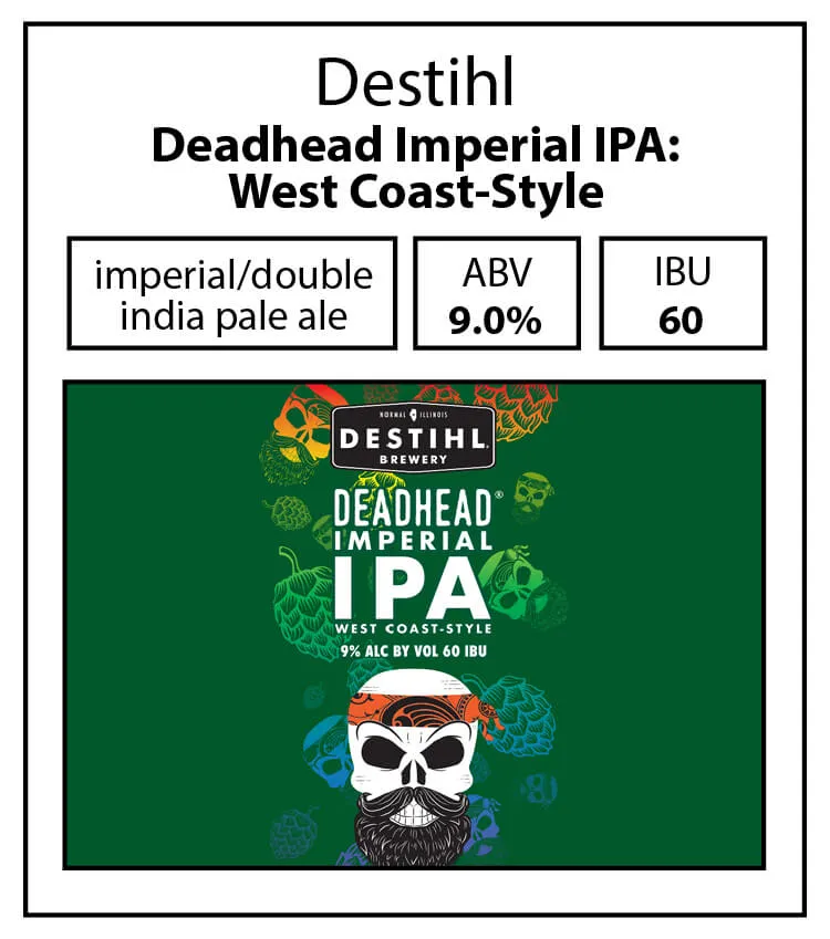 Destihl-Deadhead IPA West Coast-Style