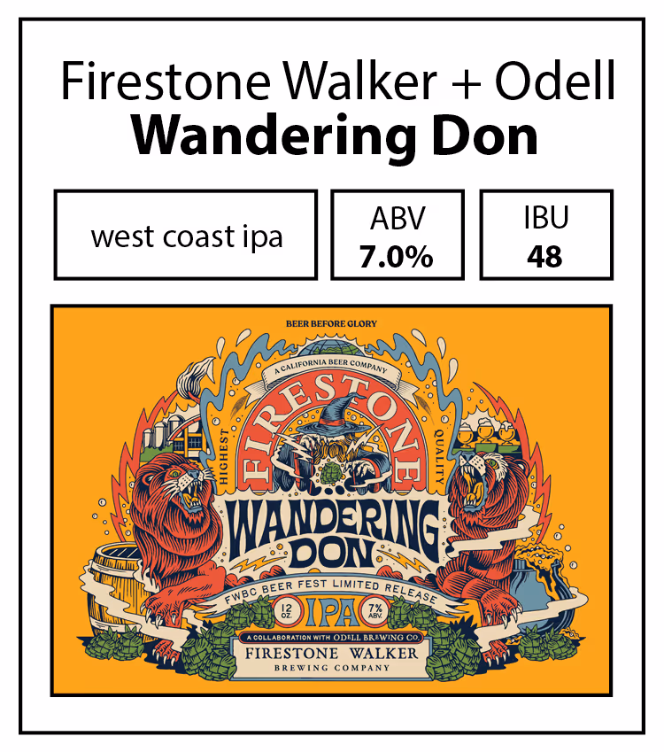 Firestone Walker + Odell Collab-Wandering Don
