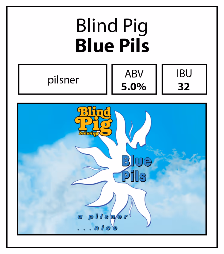 Blind Pig-Blue Pils