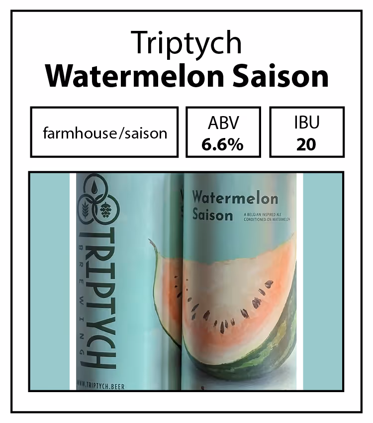 Triptych-Watermelon Saison