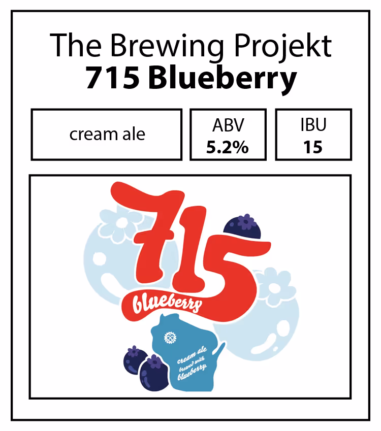 The Brewing Projekt-715 Blueberry