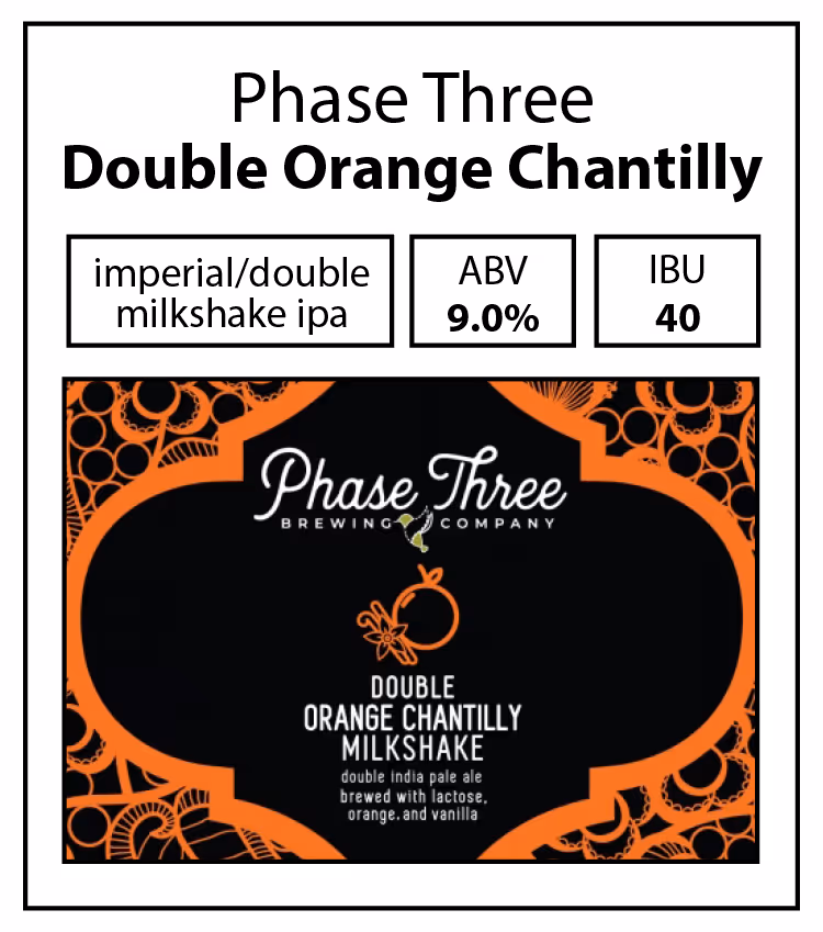 Phase Three-Double Orange Chantilly