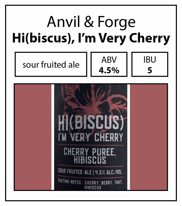 Anvil & Forge-Hi(biscus) I'm Very Cherry