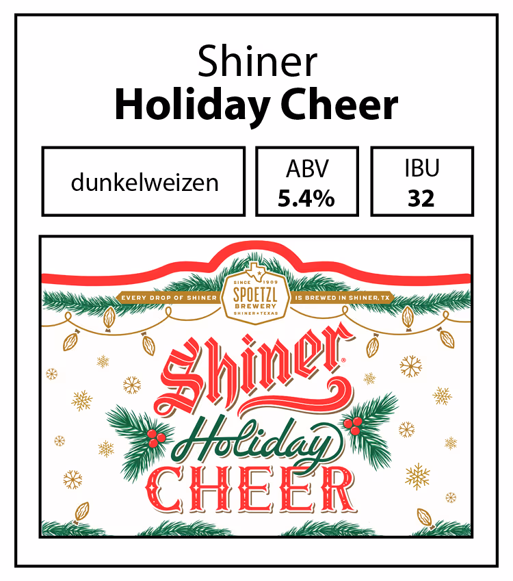 Shiner-Holiday Cheer