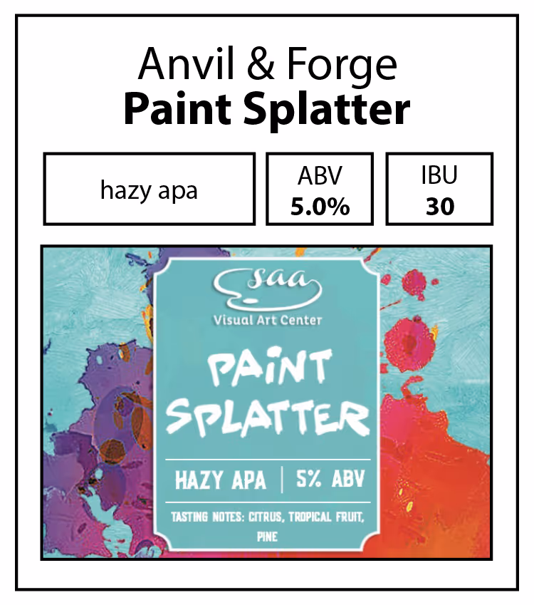 Anvil & Forge-Paint Splatter