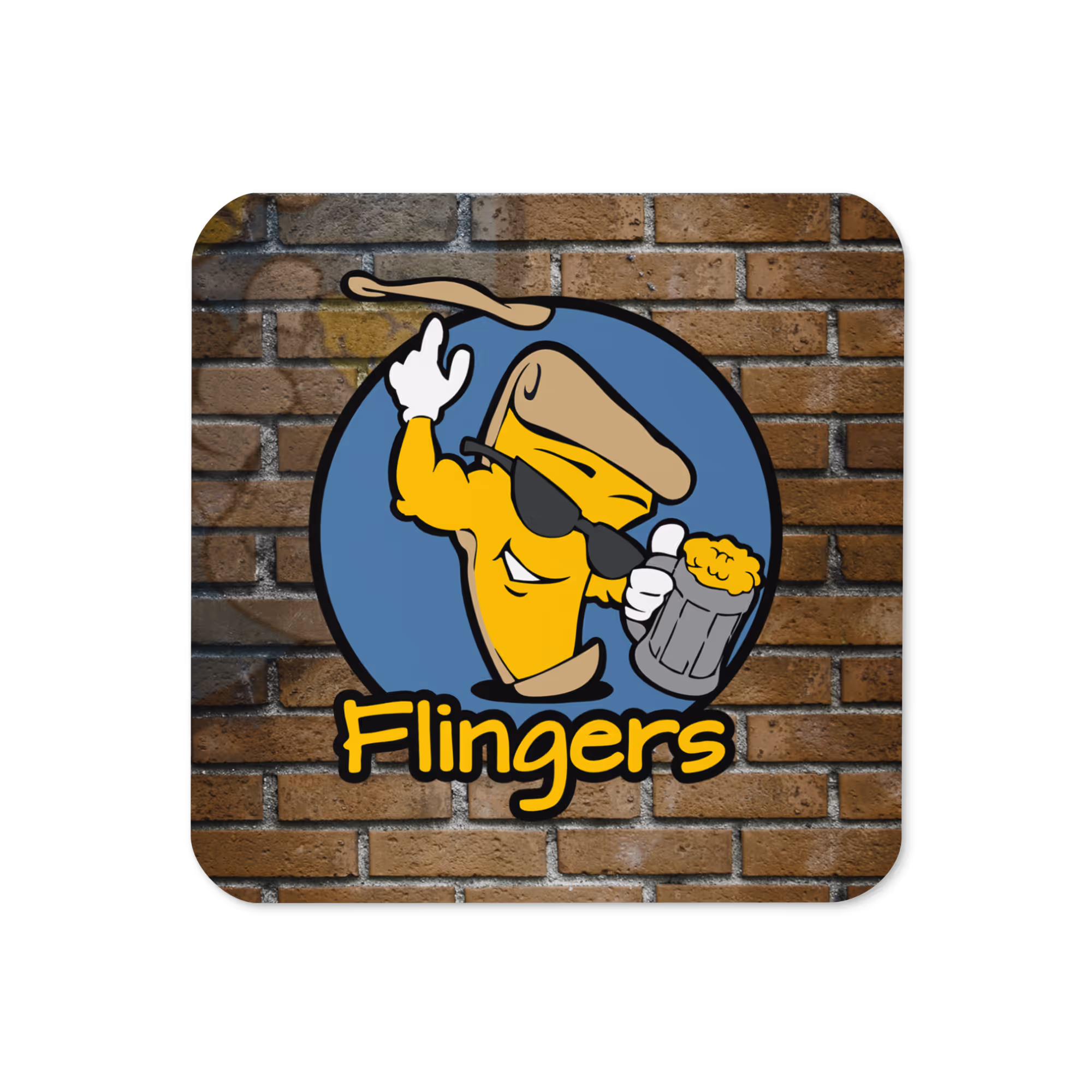 Flingers Cork Coaster