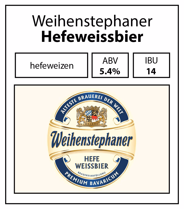 Weihenstephaner-Hefeweissbier