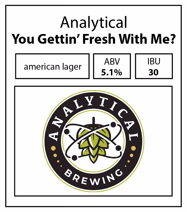 Analytical-You Gettin Fresh With Me