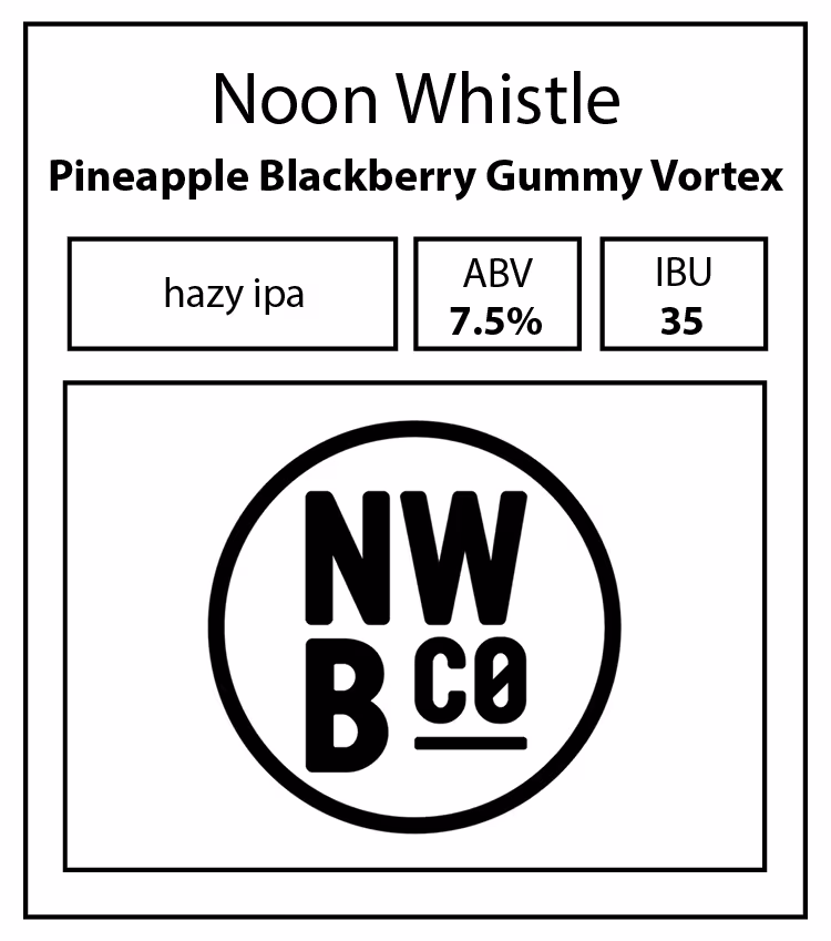 Noon Whistle-Pineapple Blackberry Gummy Vortex