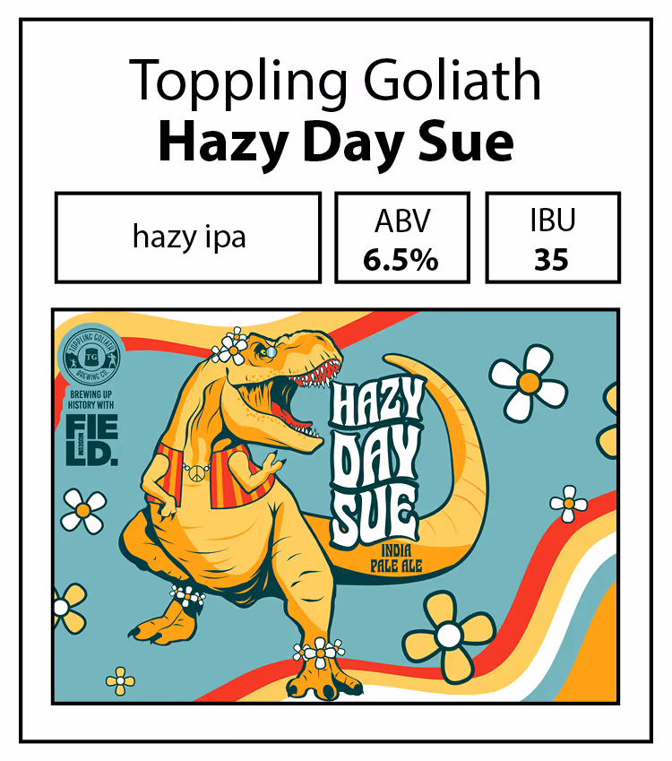 Toppling Goliath-Hazy Day Sue